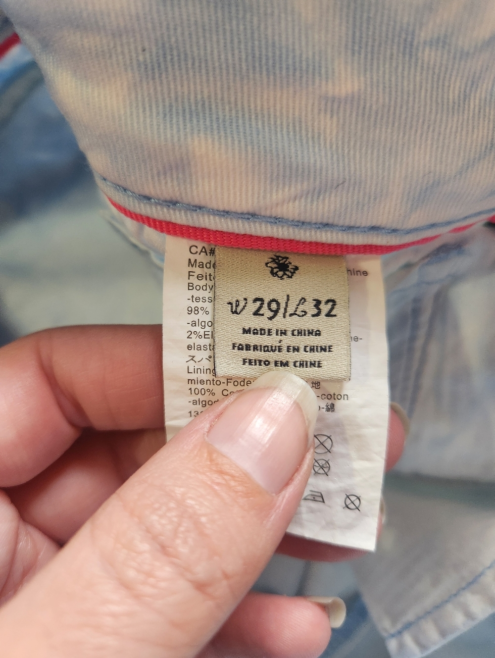 Rare Maison Scotch Amsterdams Blauw Memory Blue Tie Dye Skinny Jeans NWT 29/32 - Picture 7 of 16